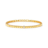 Nomination ENIGMATIC SHINE Armband aus 925er Silber, mit 1 Cubic Zirkonia verziert (012_(Gelb vergoldet))